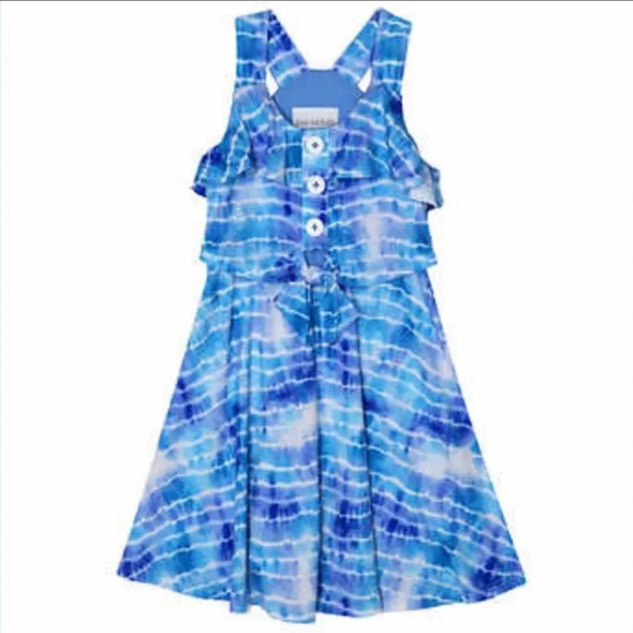 #16 Jona Michelle Sundress, Blue Tye dyed 4T - Picture 4 of 8